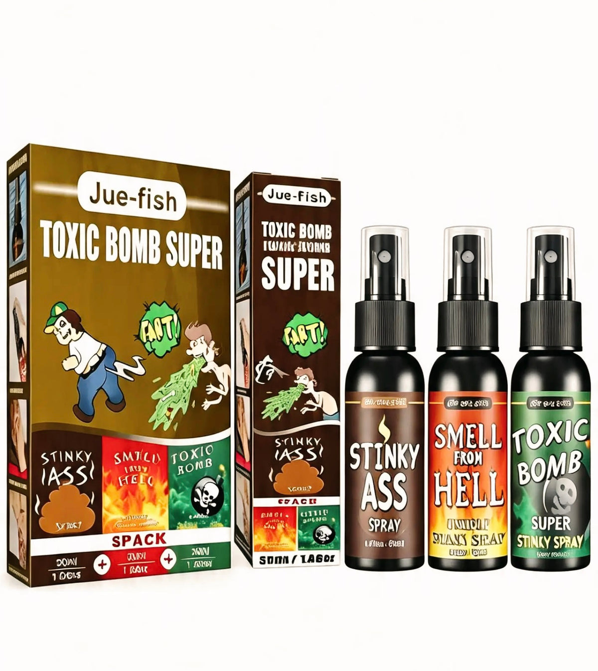 Prankspray 30 ml – vidrigt rolig skämtspray