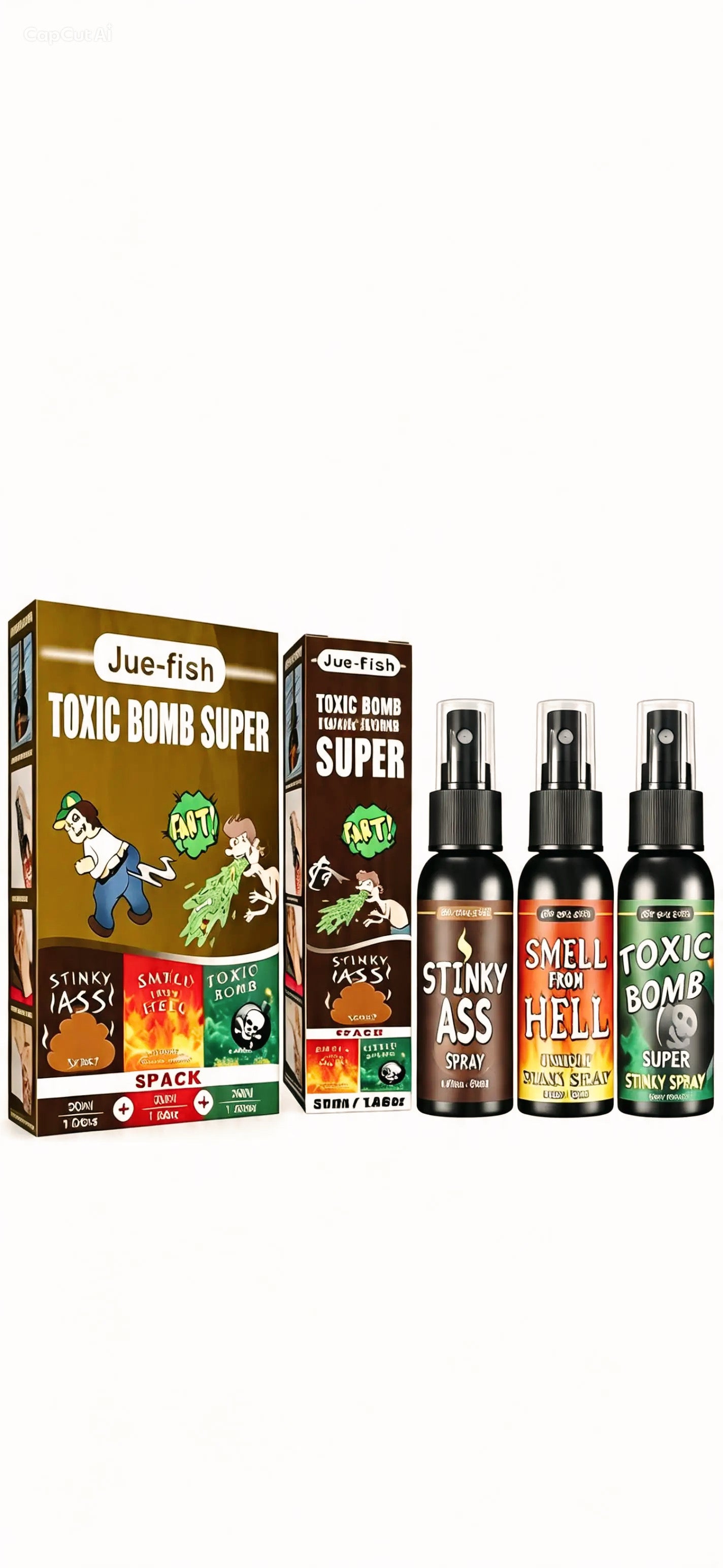 Prankspray 30 ml – vidrigt rolig skämtspray