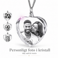 Kristall med ingraverat foto – 3D