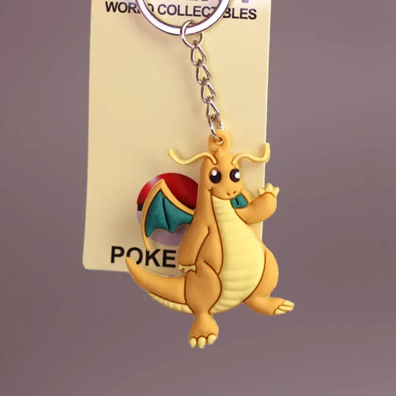 Pokémon-nyckelring med figur – 23 motiv