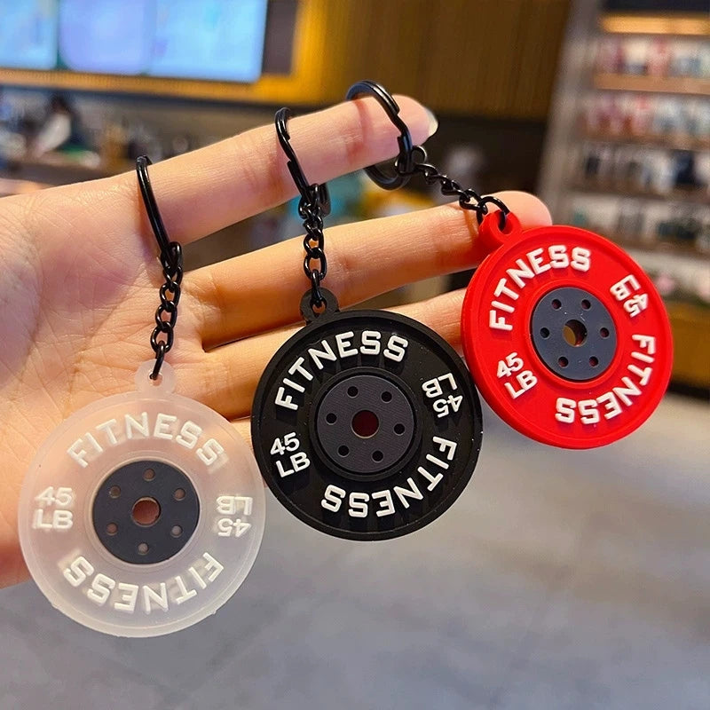 Mini-gymredskap som nyckelring – välj modell