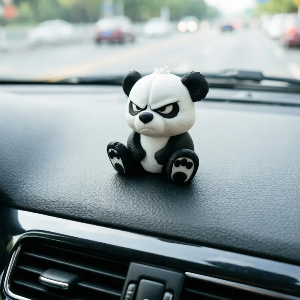 Sur pandafigur framifrån
