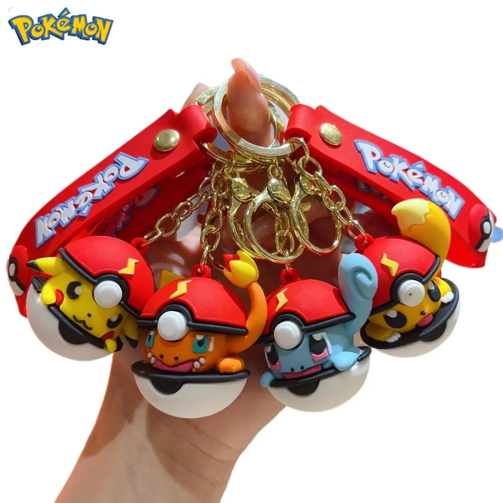 Poké Ball-nyckelring – välj modell eller set – produktbild 1
