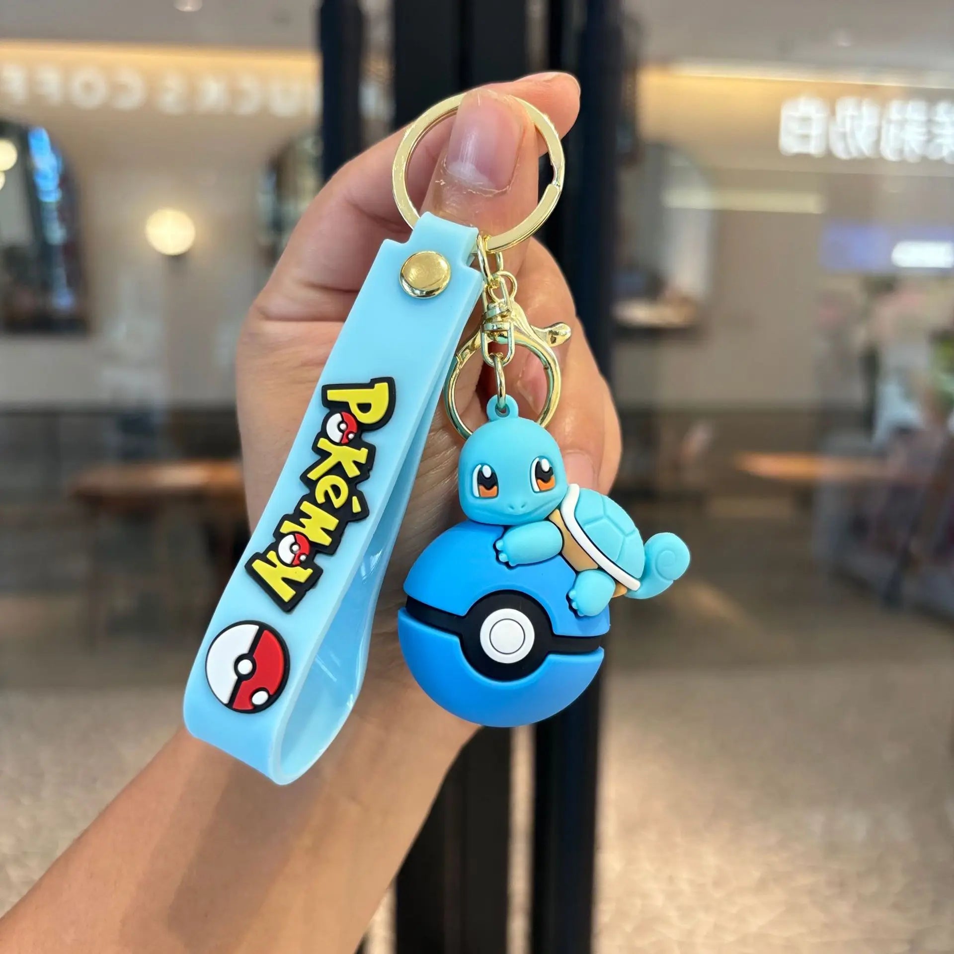 Poké Ball-nyckelring med figur