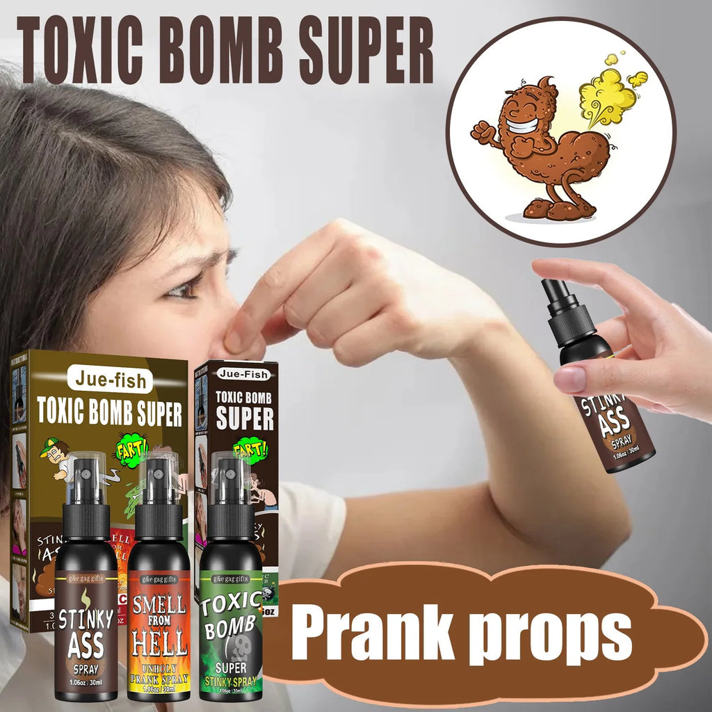 Prankspray 30 ml – vidrigt rolig skämtspray