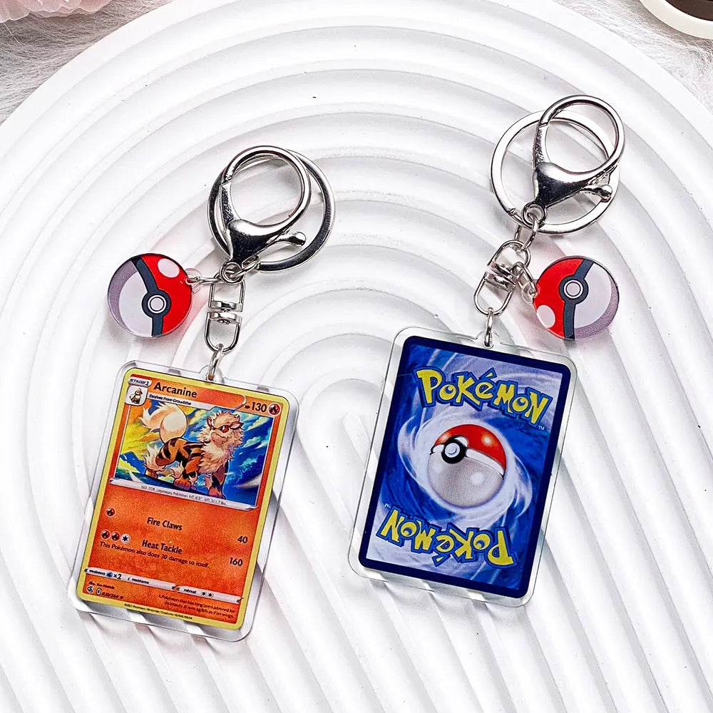 Pokémon-nyckelring i akryl – välj favorit