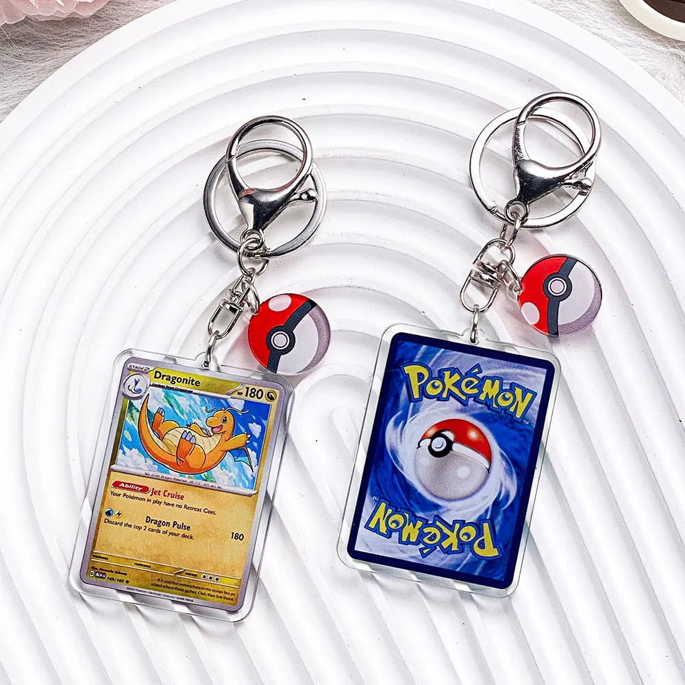 Pokémon-nyckelring i akryl – välj favorit