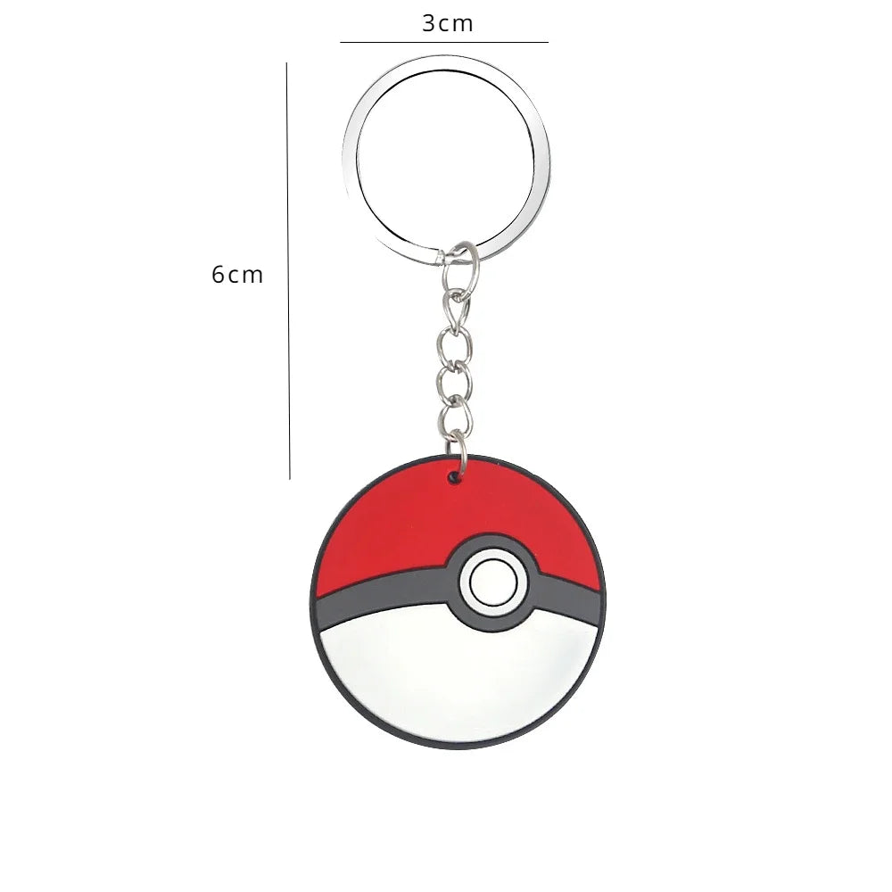 Poké Ball-nyckelring – välj modell eller set