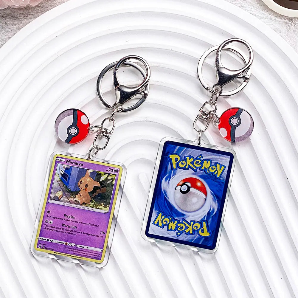 Pokémon-nyckelring i akryl – välj favorit