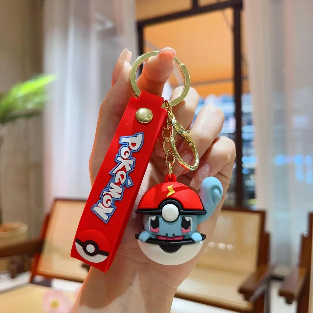 Poké Ball-nyckelring – välj modell eller set