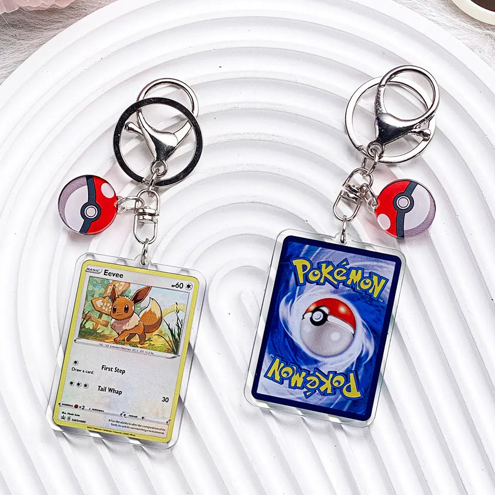 Pokémon-nyckelring i akryl – välj favorit