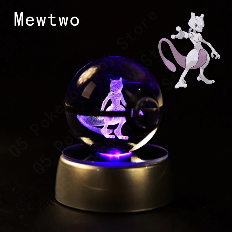 Figurlampa i glas – 20 motiv med LED-ljus