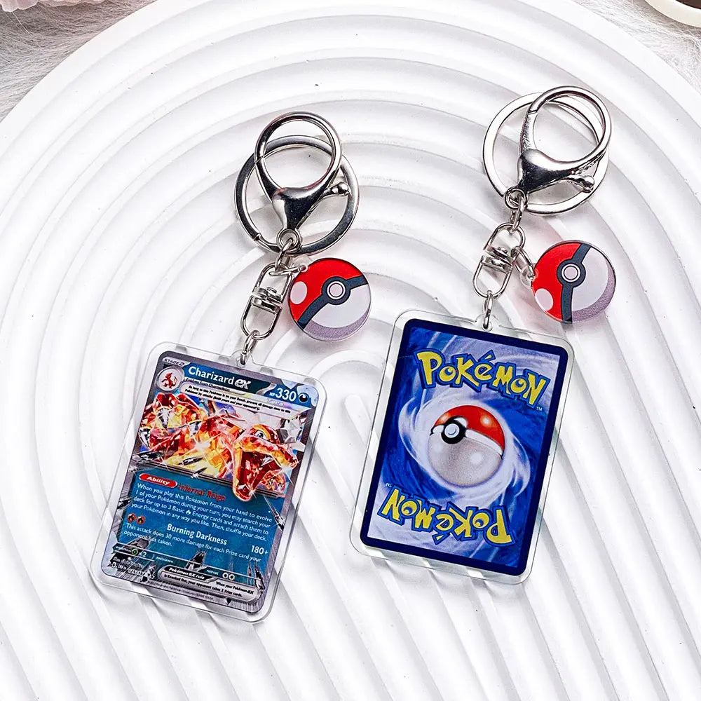 Pokémon-nyckelring i akryl – välj favorit