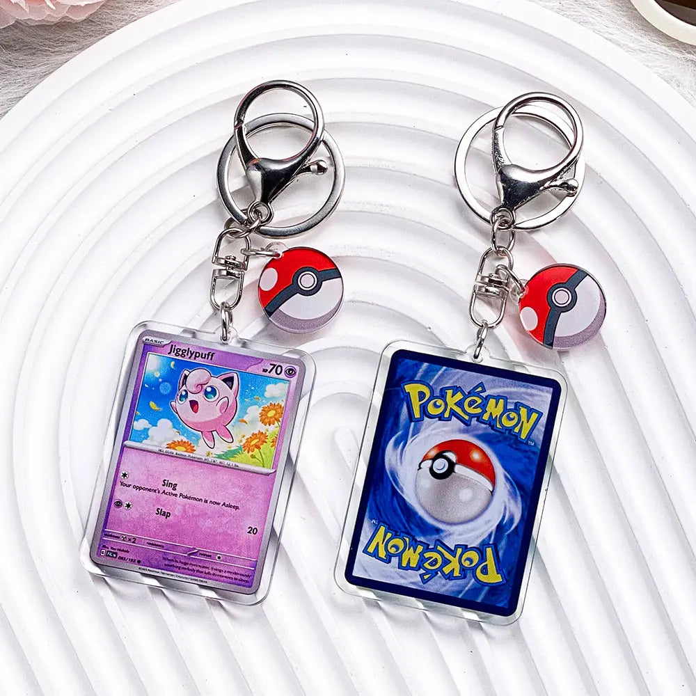 Pokémon-nyckelring i akryl – välj favorit