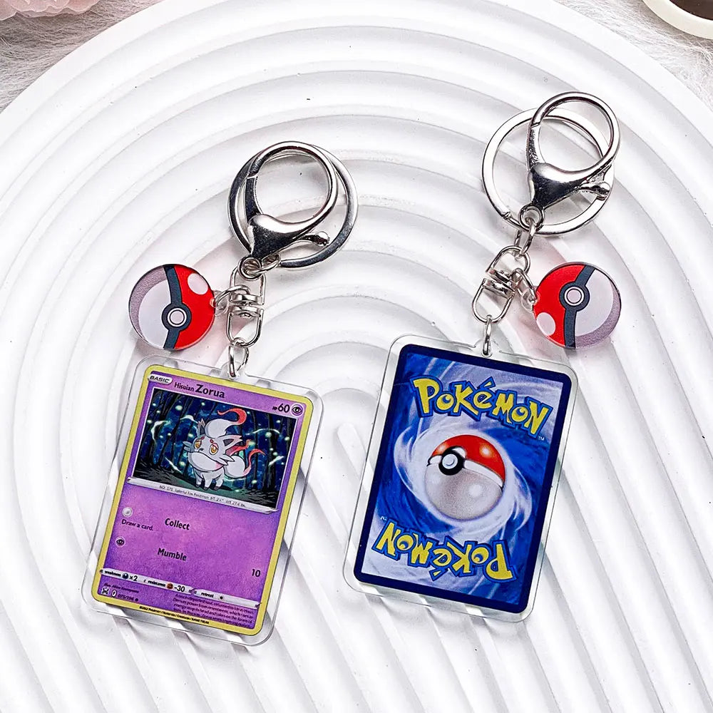 Pokémon-nyckelring i akryl – välj favorit