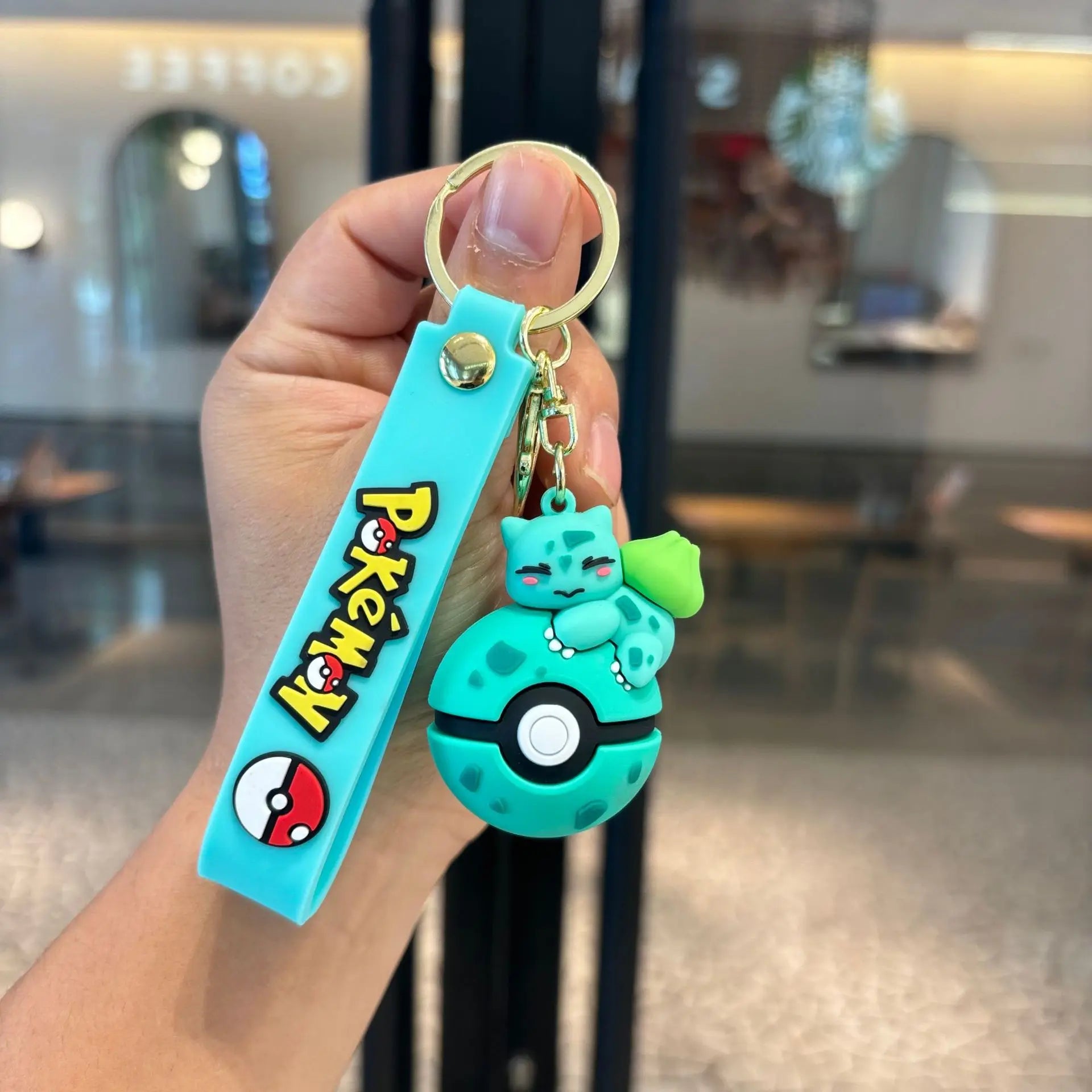 Poké Ball-nyckelring med figur