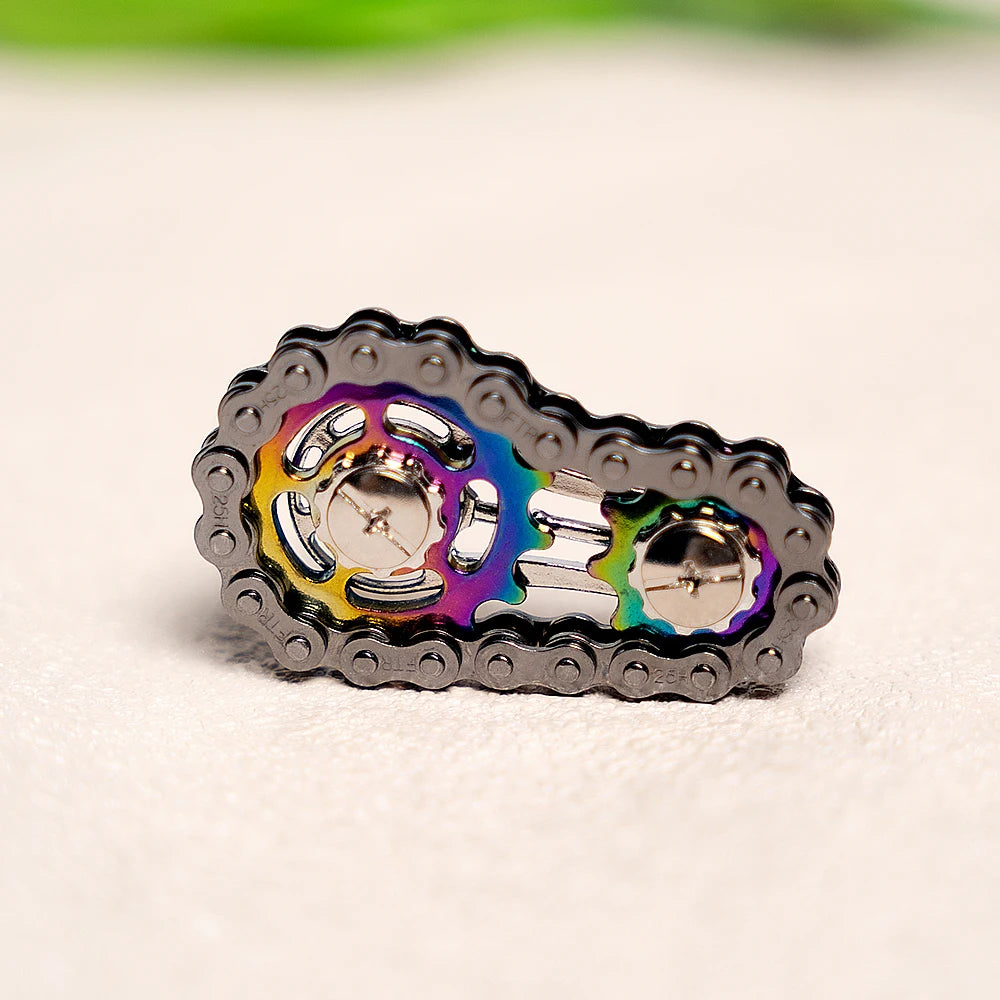 Chain Spinner – metallfidget för fokus