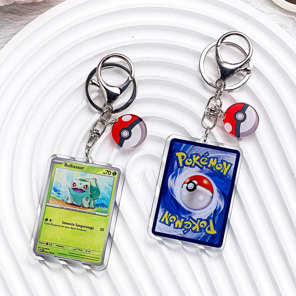 Pokémon-nyckelring i akryl – välj favorit