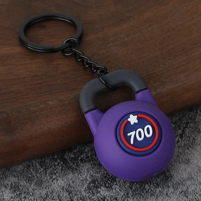 Mini-gymredskap som nyckelring – välj modell
