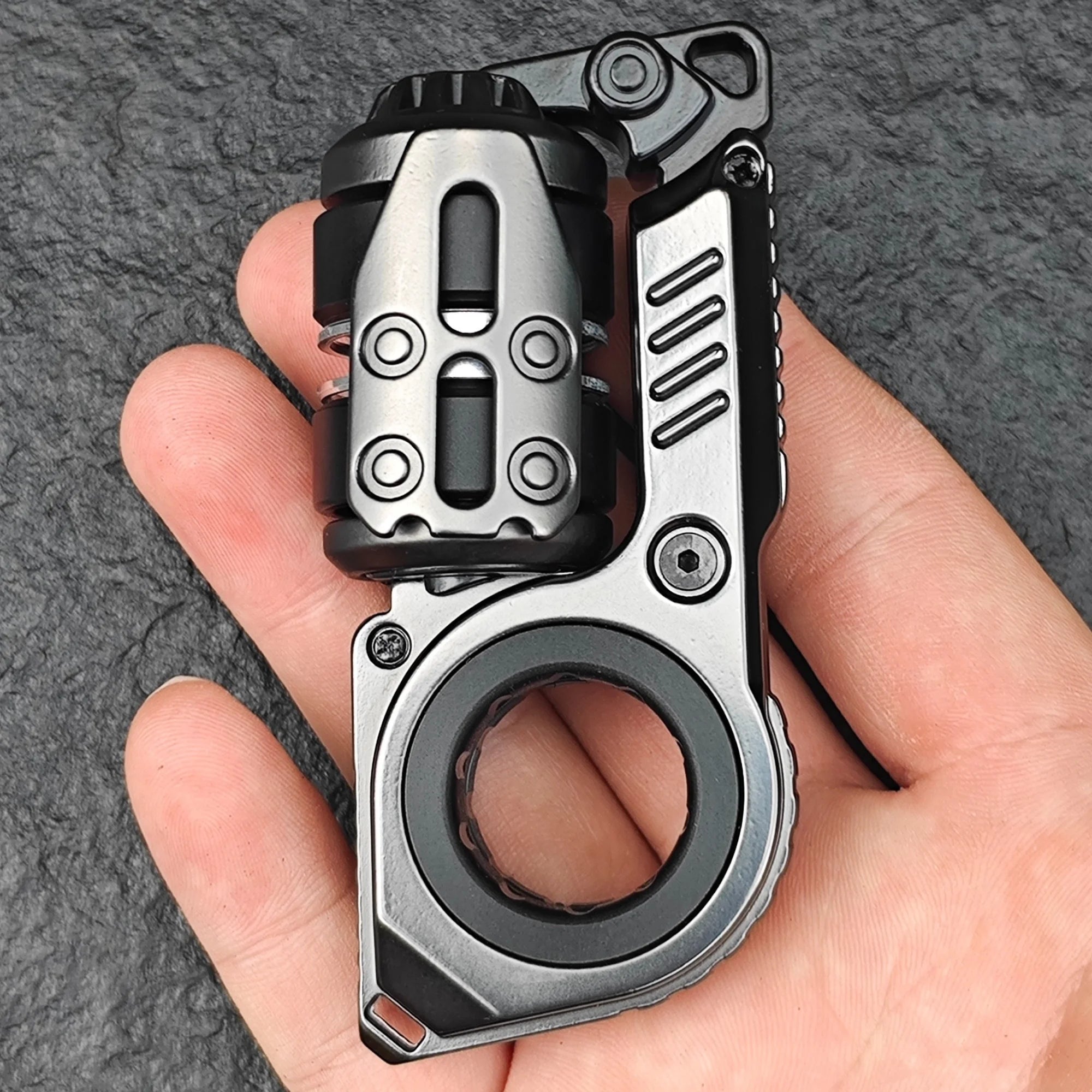 Mekanisk fidgetslider i metall – produktbild 7