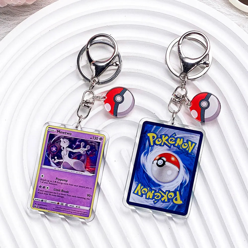 Pokémon-nyckelring i akryl – välj favorit