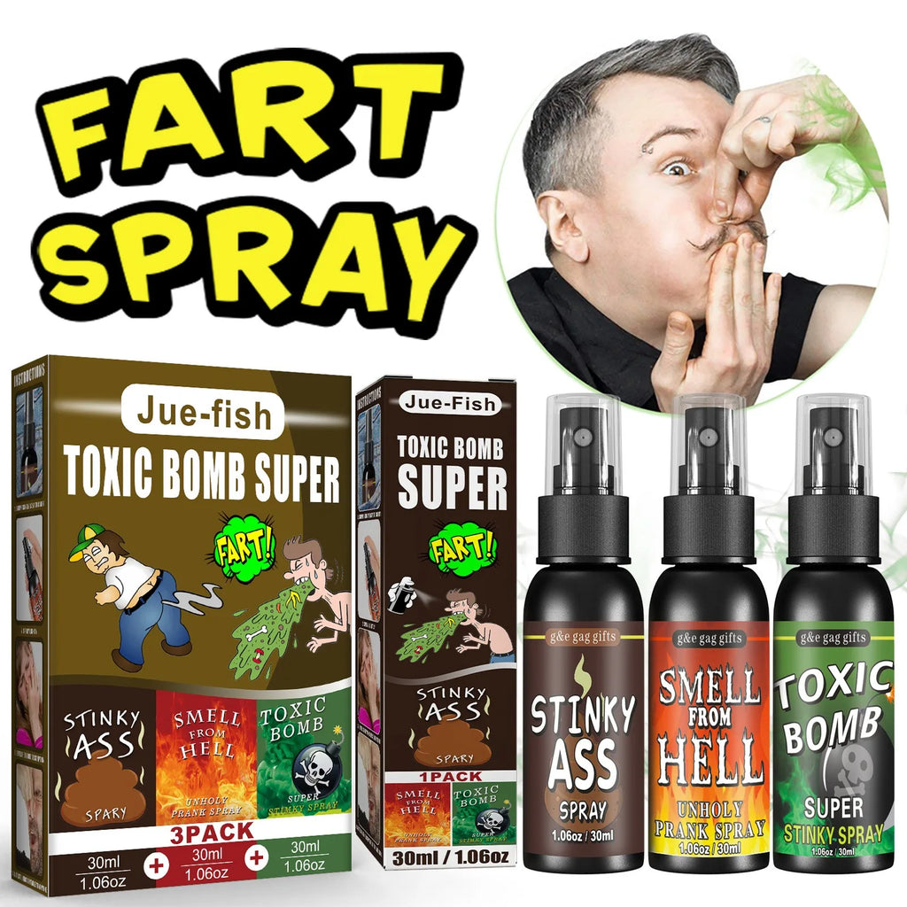 Prankspray 30 ml – vidrigt rolig skämtspray