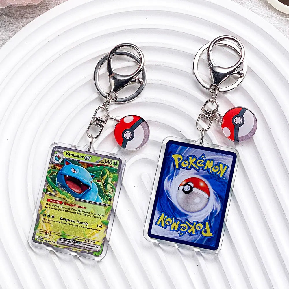 Pokémon-nyckelring i akryl – välj favorit