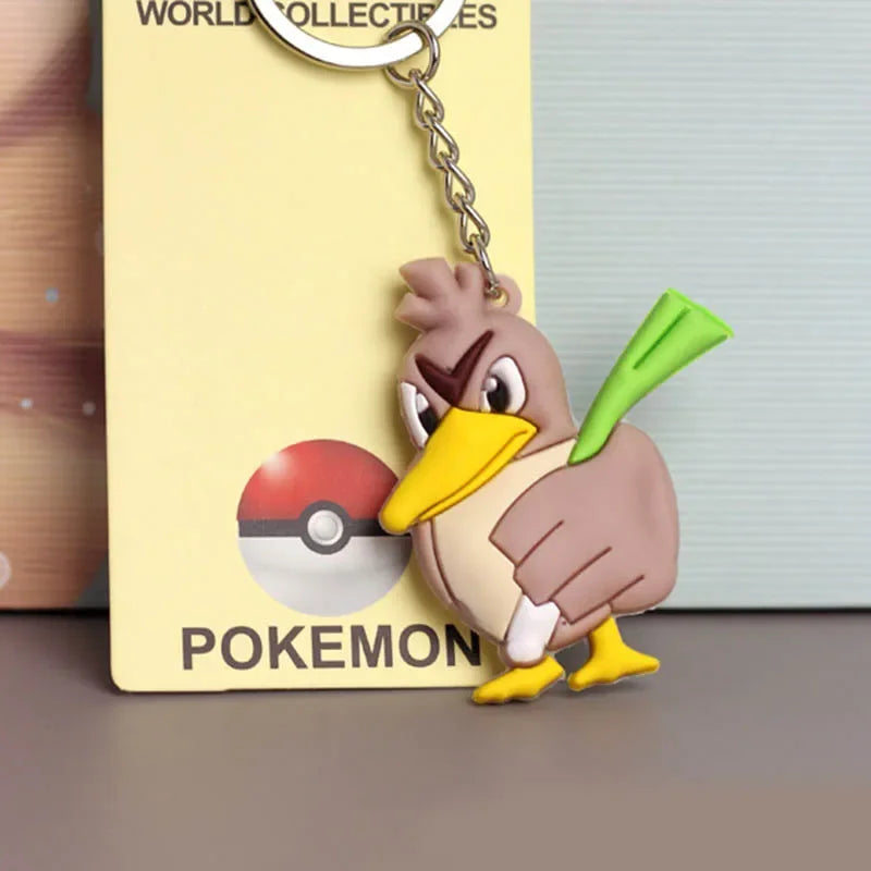 Pokémon-nyckelring med figur – 23 motiv