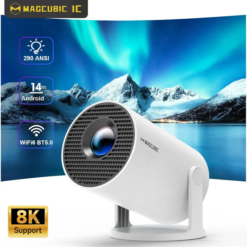 Hemmabioprojektor HY300 Pro – Android 14, wifi och Bluetooth