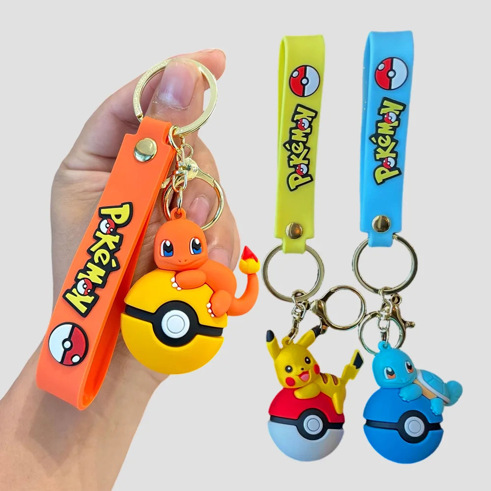 Poké Ball-nyckelring med figur