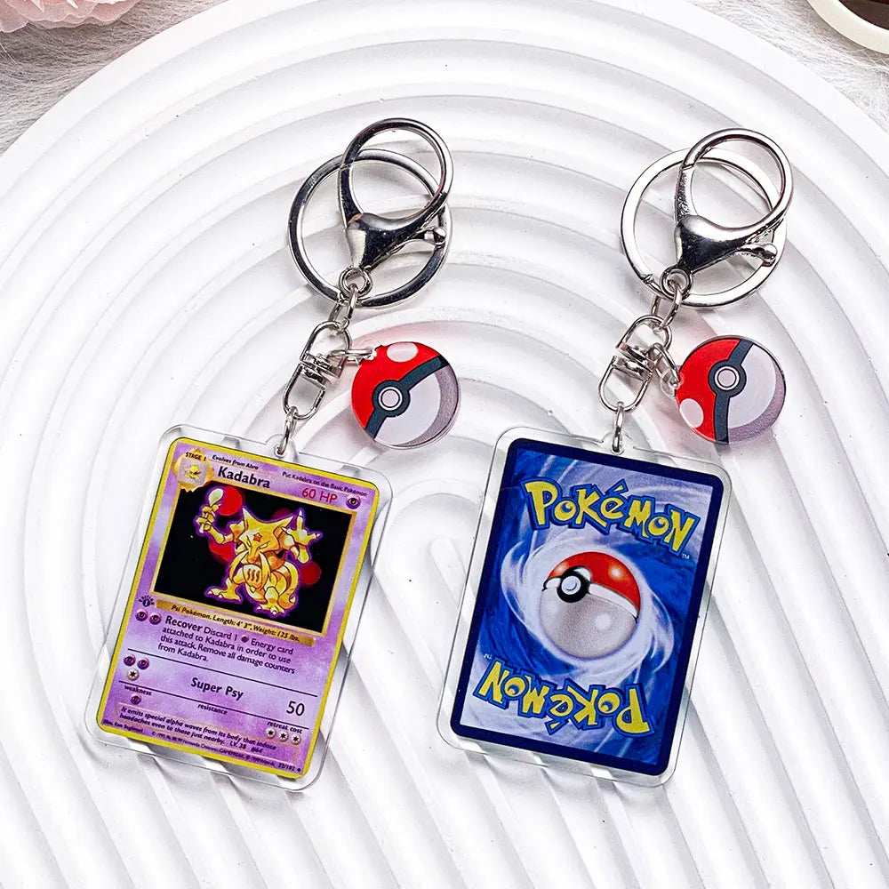 Pokémon-nyckelring i akryl – välj favorit
