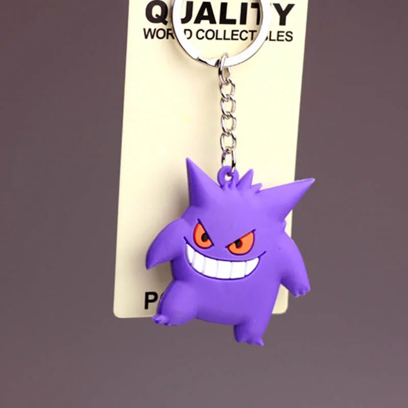 Pokémon-nyckelring med figur – 23 motiv