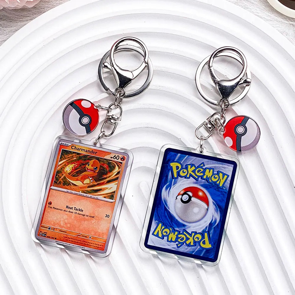 Pokémon-nyckelring i akryl – välj favorit