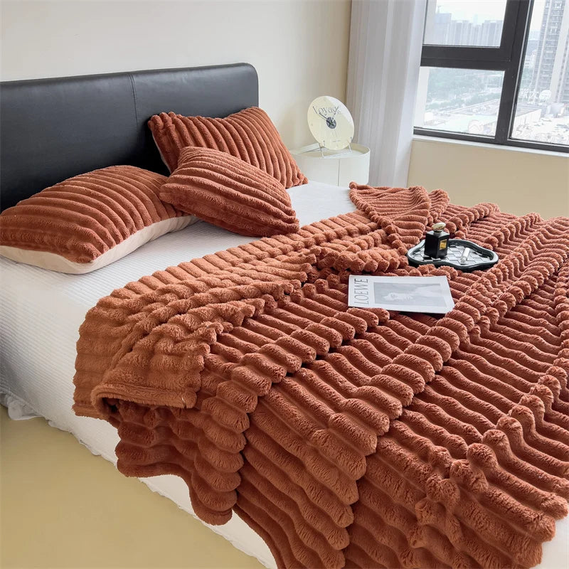 Mysfilt i fleece – räfflad