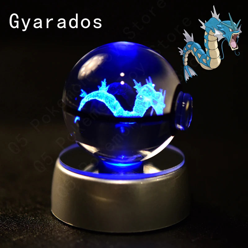Figurlampa i glas – 20 motiv med LED-ljus