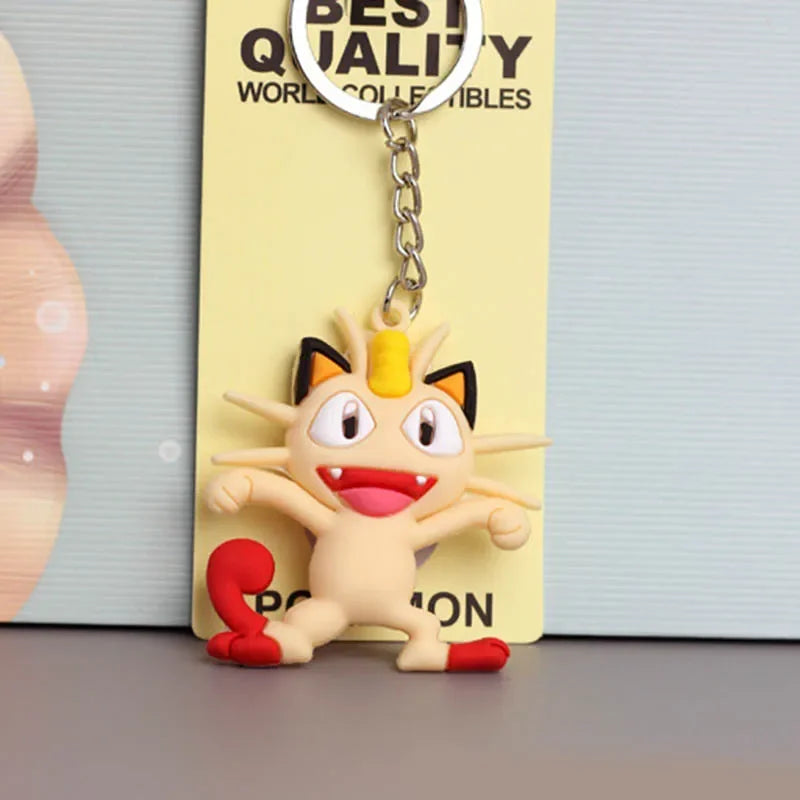 Pokémon-nyckelring med figur – 23 motiv