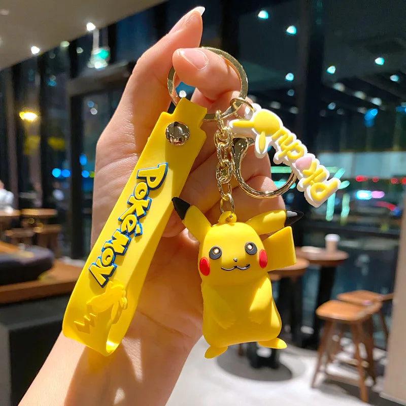 Pokémon-nyckelring – sex figurmotiv