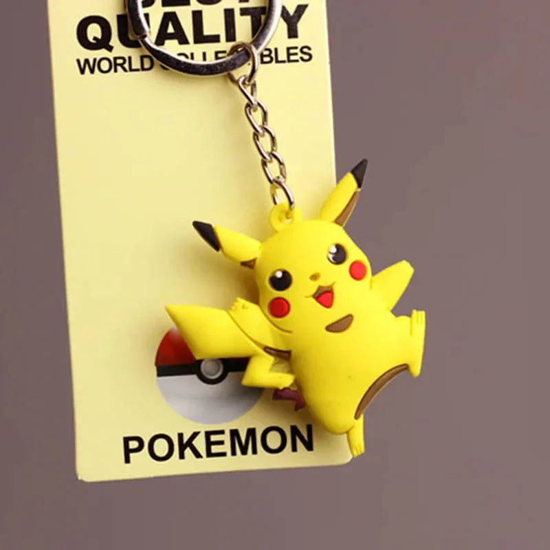 Pokémon-nyckelring med figur – 23 motiv