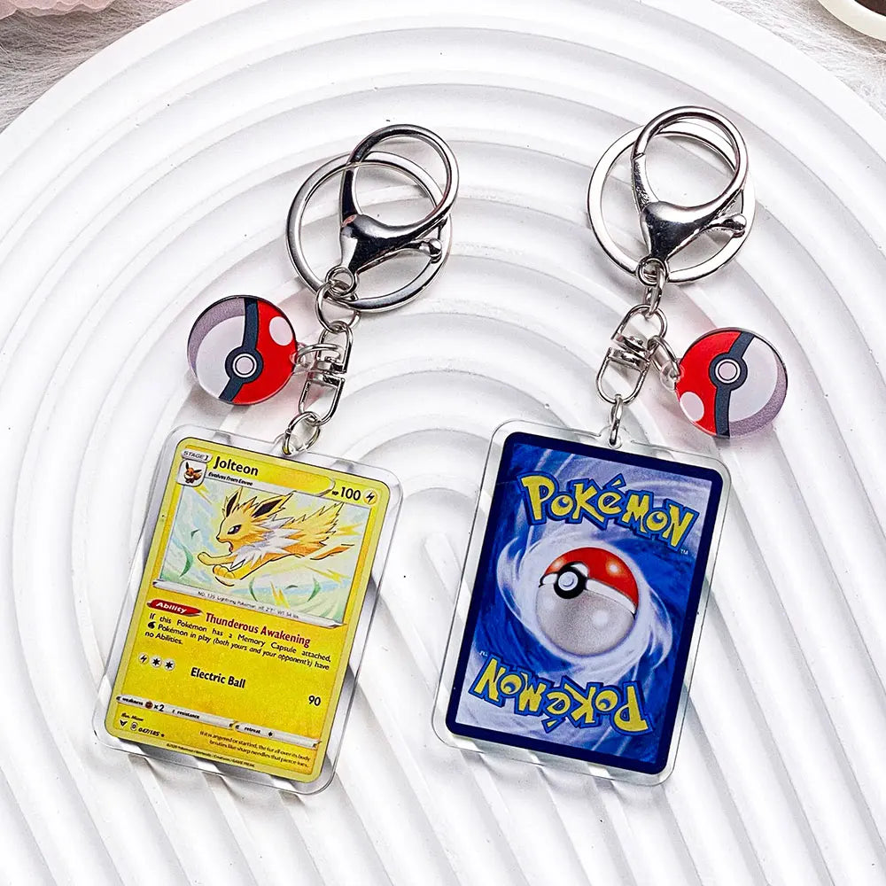 Pokémon-nyckelring i akryl – välj favorit