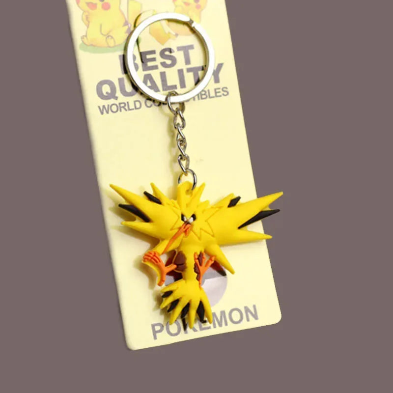 Pokémon-nyckelring med figur – 23 motiv