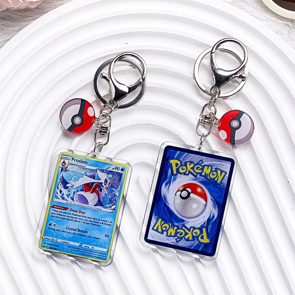 Pokémon-nyckelring i akryl – välj favorit