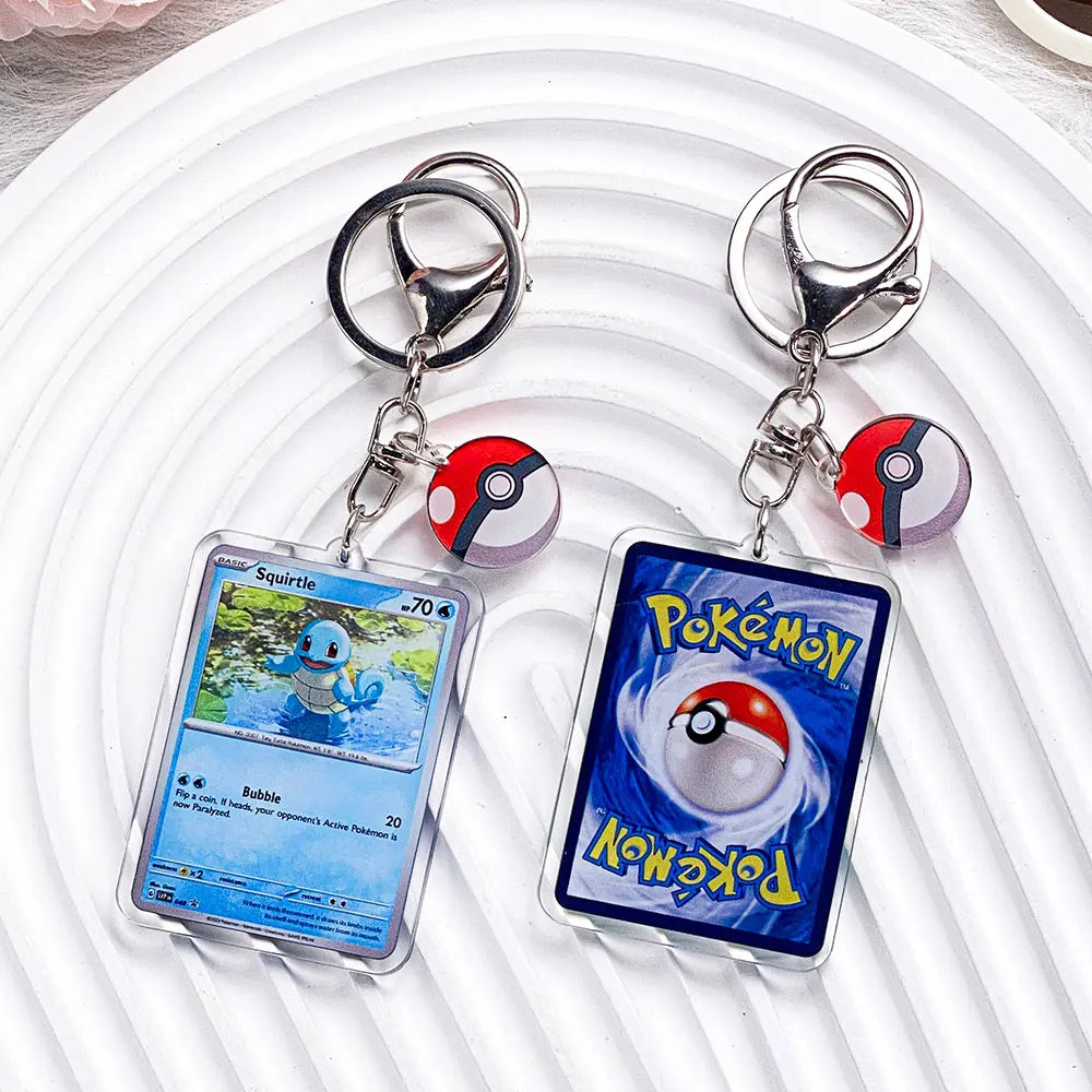 Pokémon-nyckelring i akryl – välj favorit