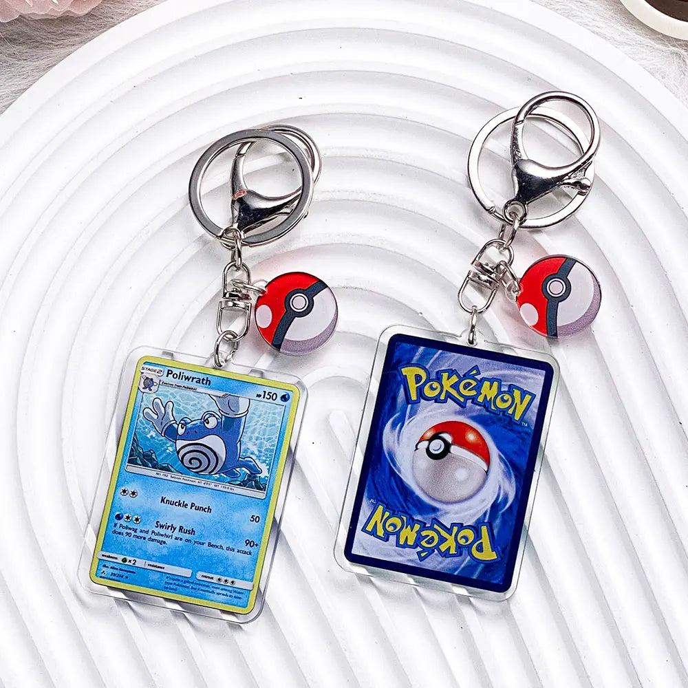 Pokémon-nyckelring i akryl – välj favorit