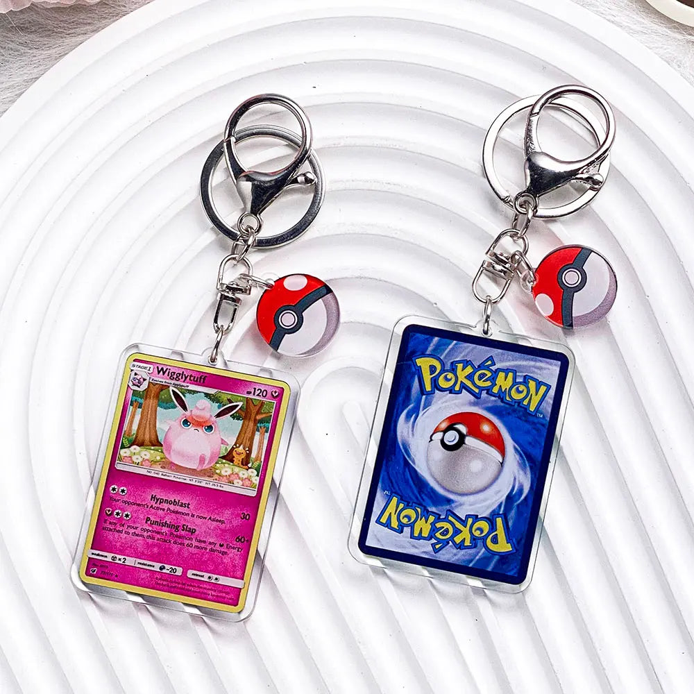 Pokémon-nyckelring i akryl – välj favorit