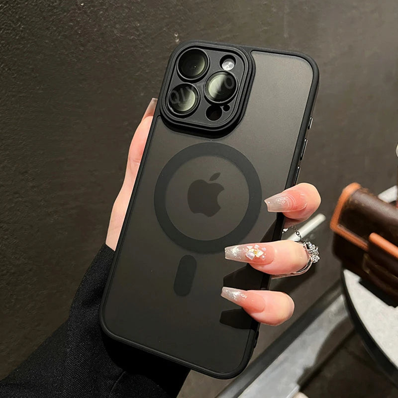 Mobilskal med MagSafe – matt och stötåligt