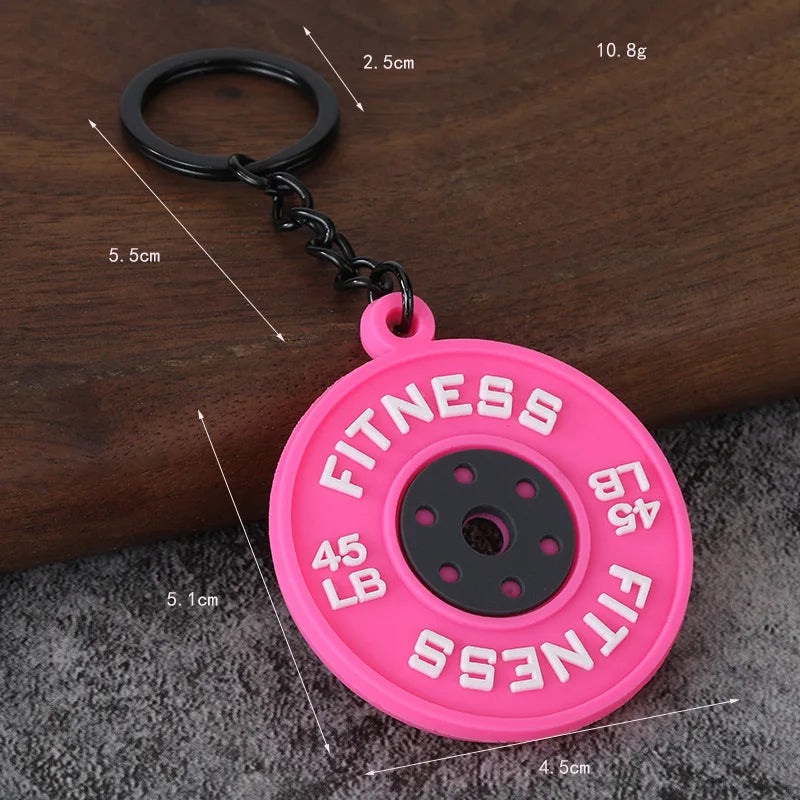 Mini-gymredskap som nyckelring – välj modell – produktbild 7