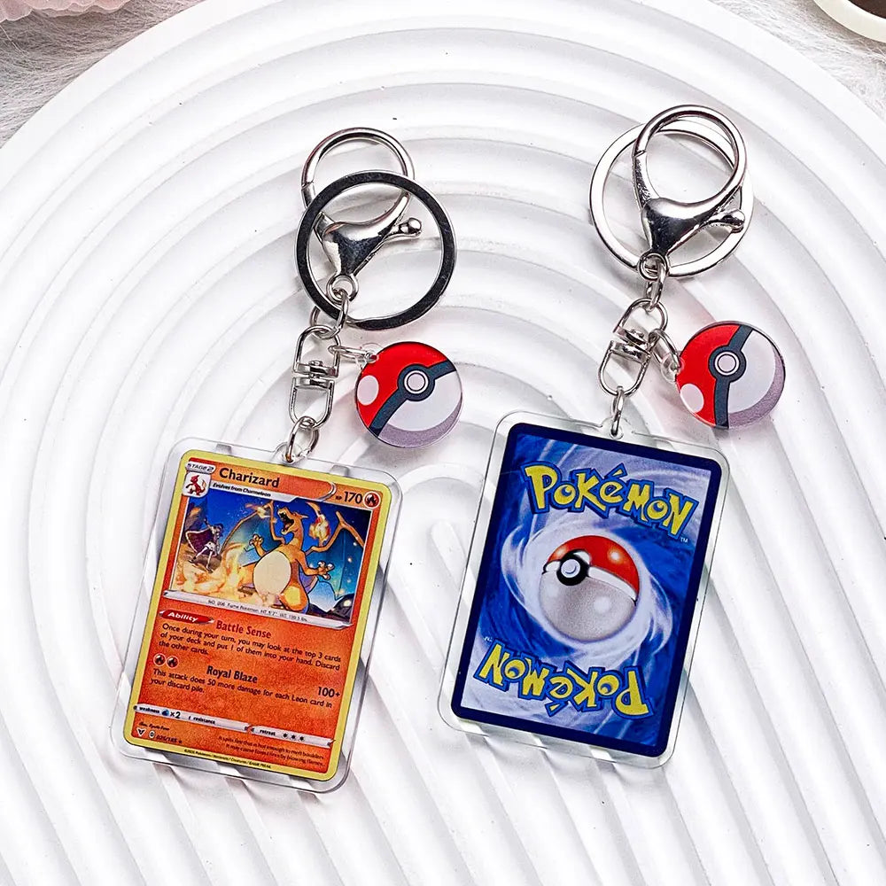Pokémon-nyckelring i akryl – välj favorit