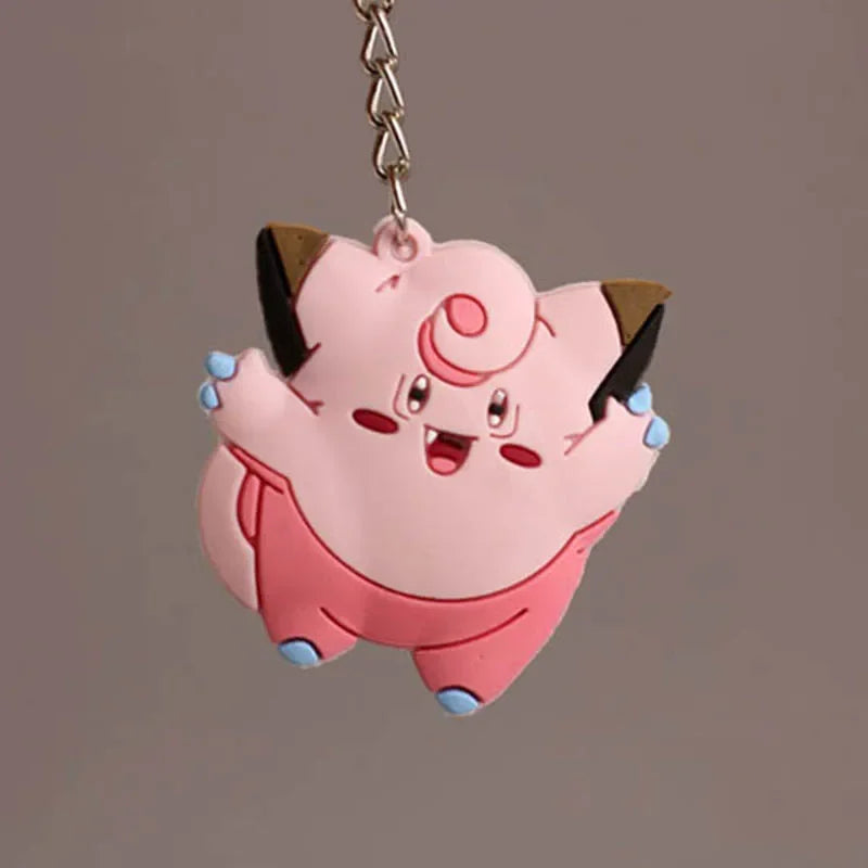 Pokémon-nyckelring med figur – 23 motiv