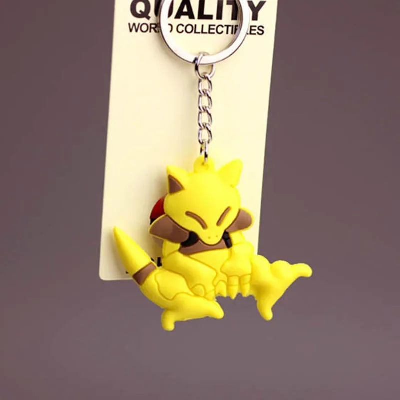 Pokémon-nyckelring med figur – 23 motiv