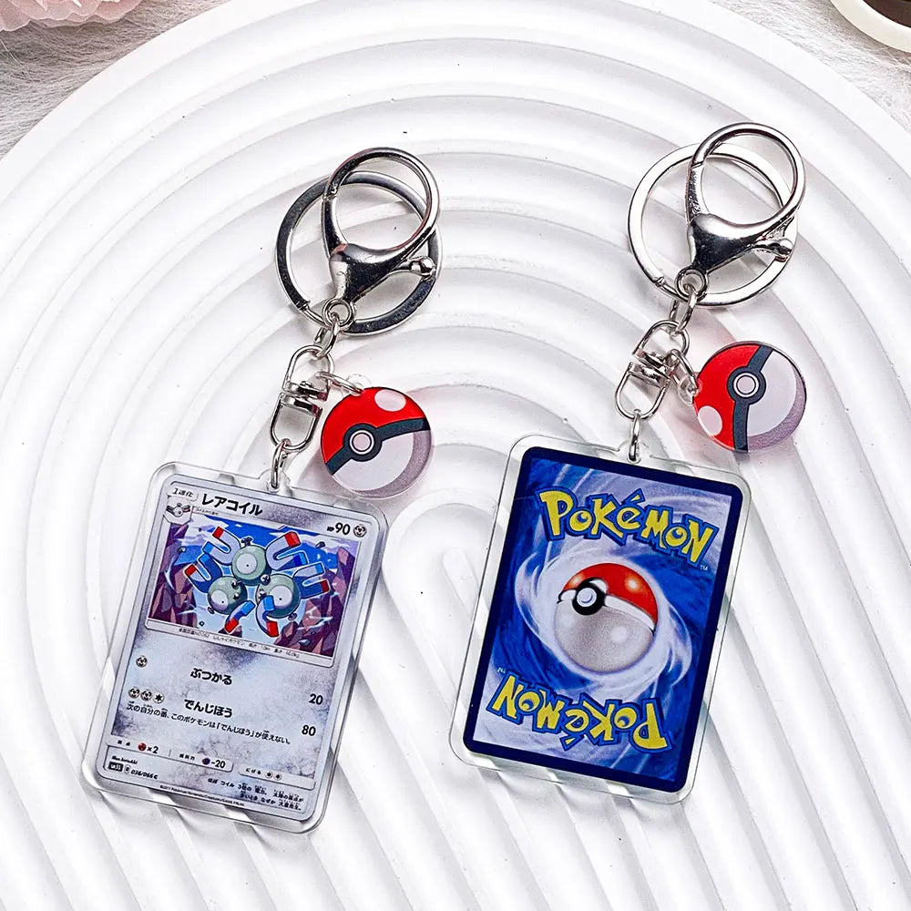 Pokémon-nyckelring i akryl – välj favorit